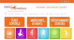 Desktop Screenshot of bellymotions.com